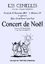 Affiche du concert
