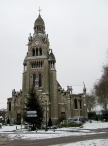 Eglise Saint Pierre Saint Paul sous la neige